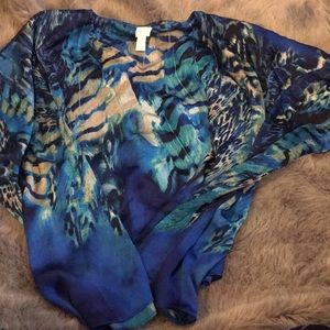 Chico’s l/xl poncho